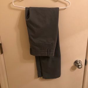 Izod 30x30 Gray Slim-fit Khakis